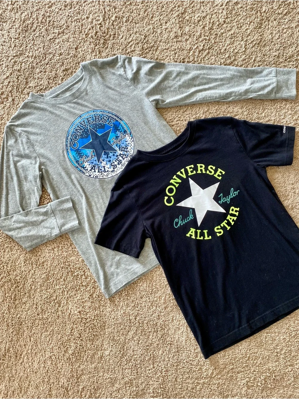 Converse Chuck Taylor All Star boys T-Shirts bundle 12/13